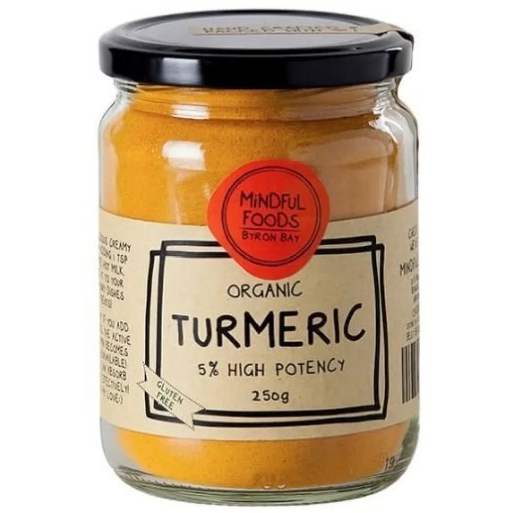 Mindful Foods Certified Organic Turmeric 150g Or 250g, High Potency 5% - Image 4
