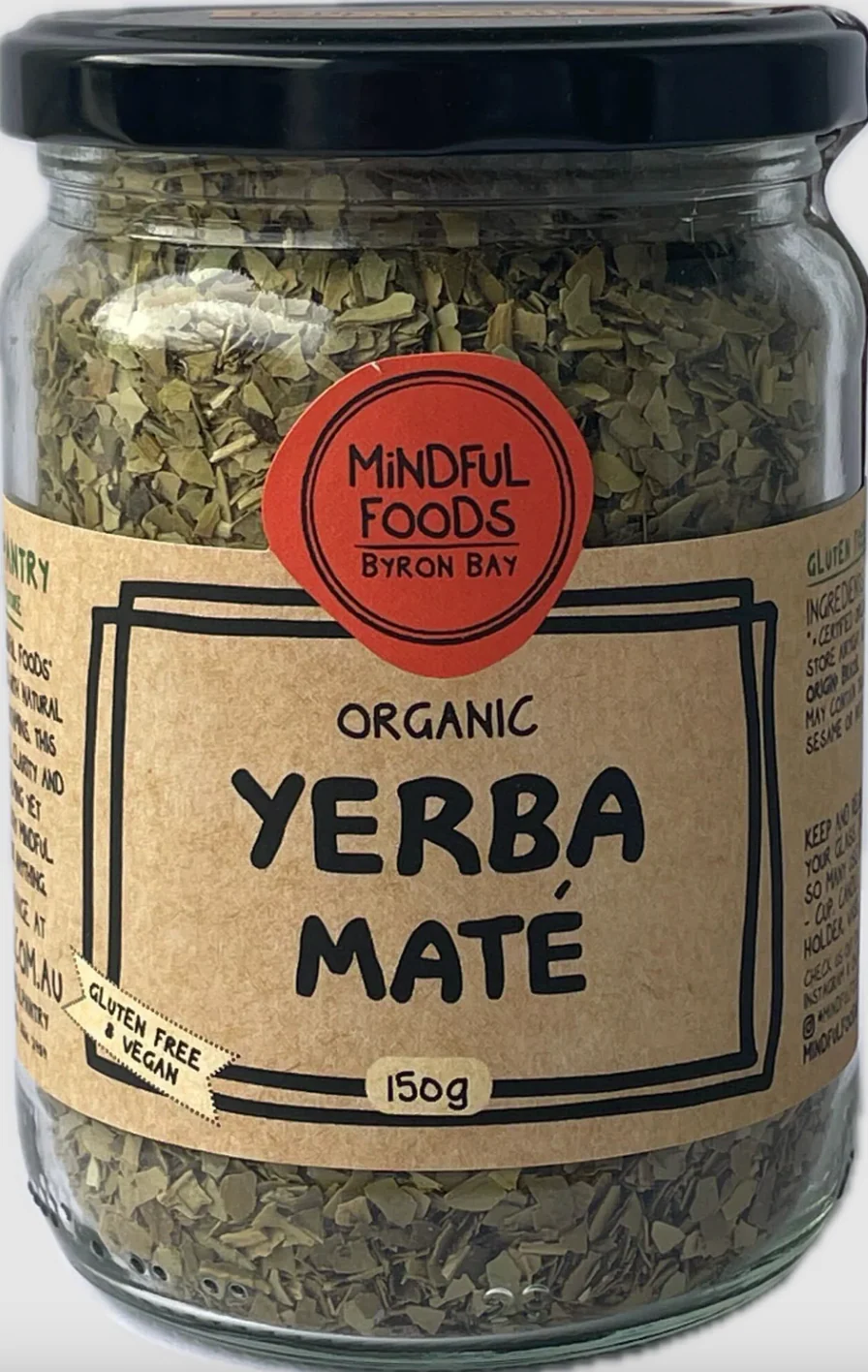 Mindful Foods Organic Yerba Maté 150g Or 300g, Elevate Your Day