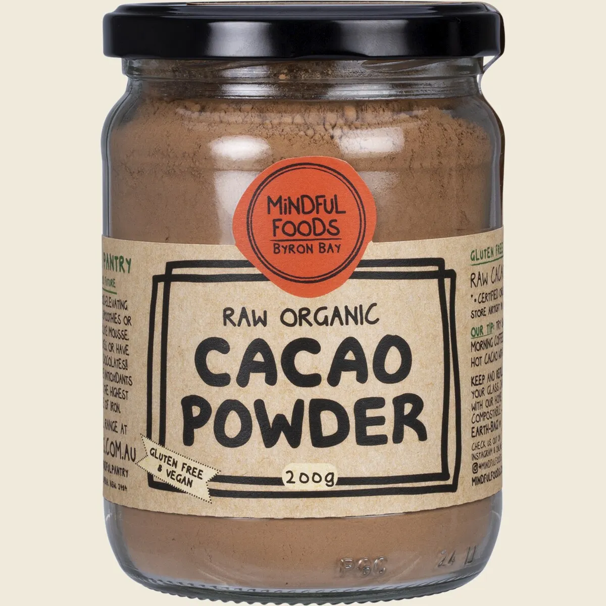 Mindful Foods Organic & Raw Cacao Powder 100g, 260g Or 440g, A Mood-Elevating Superfood - Image 2