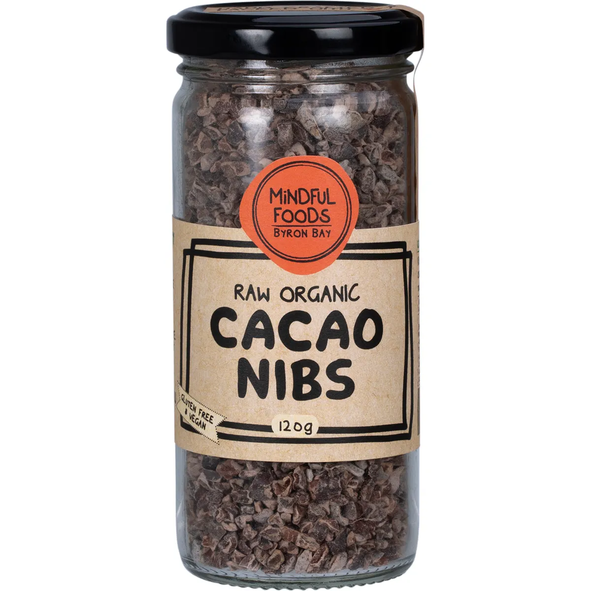 Mindful Foods Raw & Organic Cacao Nibs 120g Or 280g, For A Noticeable Energy Boost