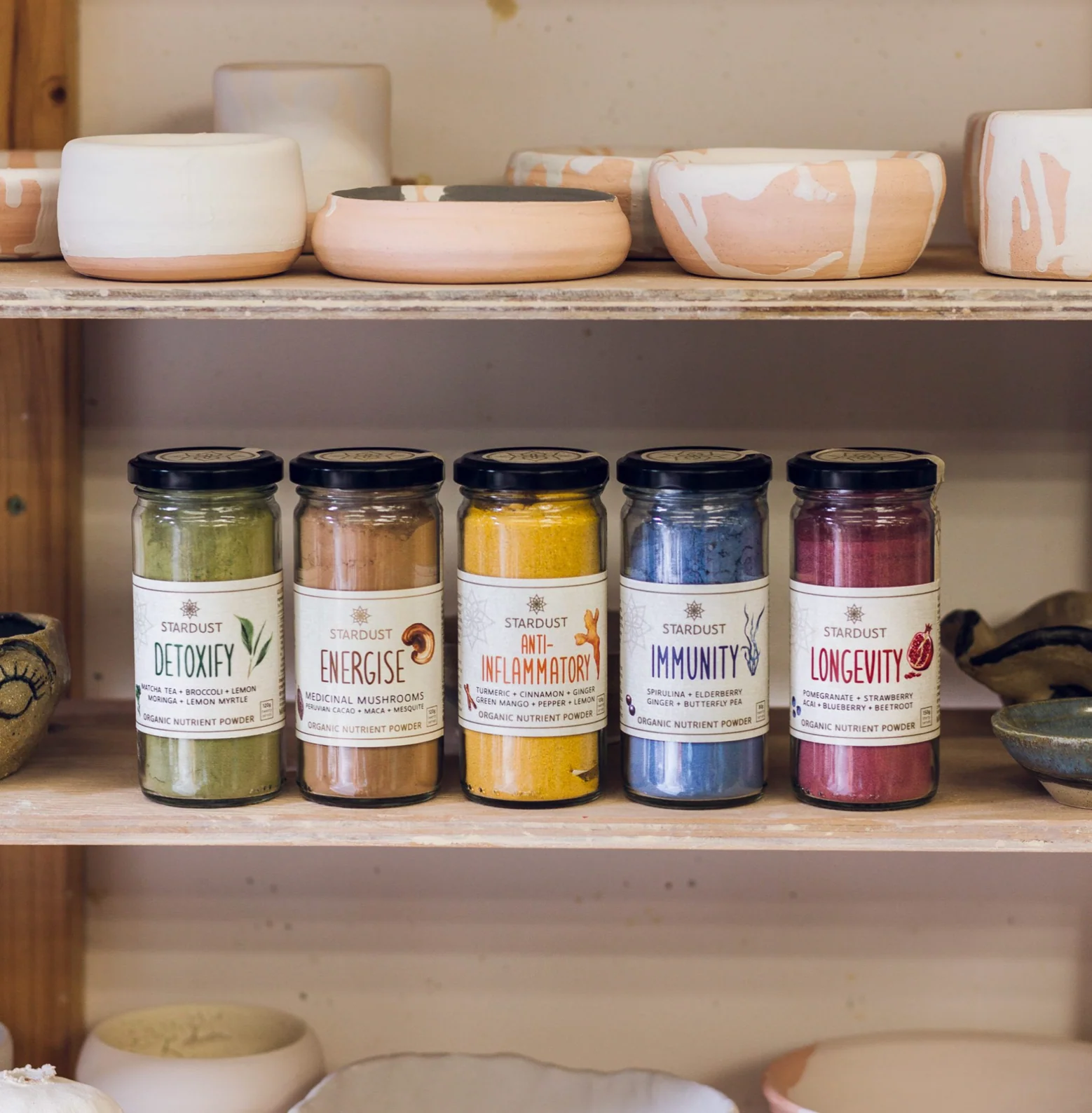 Mindful Foods Stardust Organic Yellow Anti-Inflammatory Nutrient Powder 120g Or 450g, With Turmeric & Cinnamon - Image 3