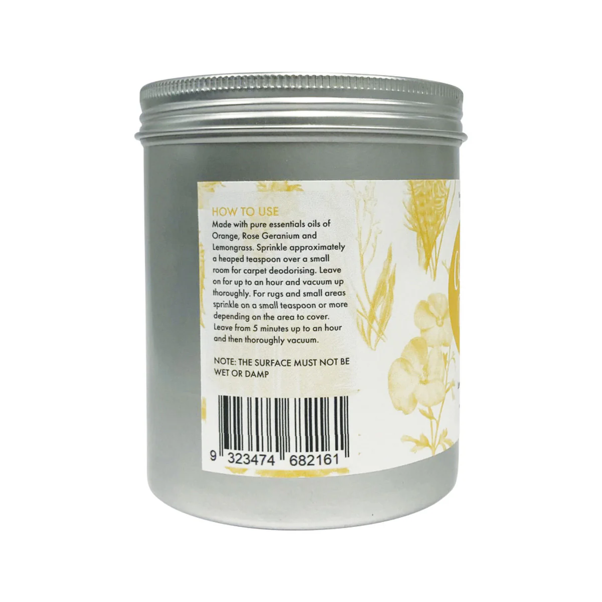 Minimal Essentials Carpet Detox Lemongrass Fresh 400g, With Pure Essential Oils - Image 2