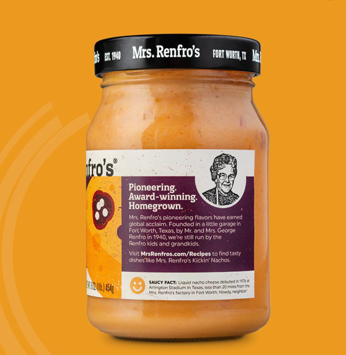 Mrs. Renfro's Chipotle Nacho Cheese Dip 454g, Medium Heat - Image 3