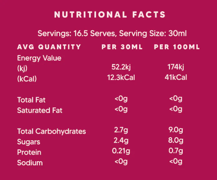 Mt. Wilder Berries Certified Organic Tart Cherry Juice 500mL, Rich In Antioxidants - Image 3