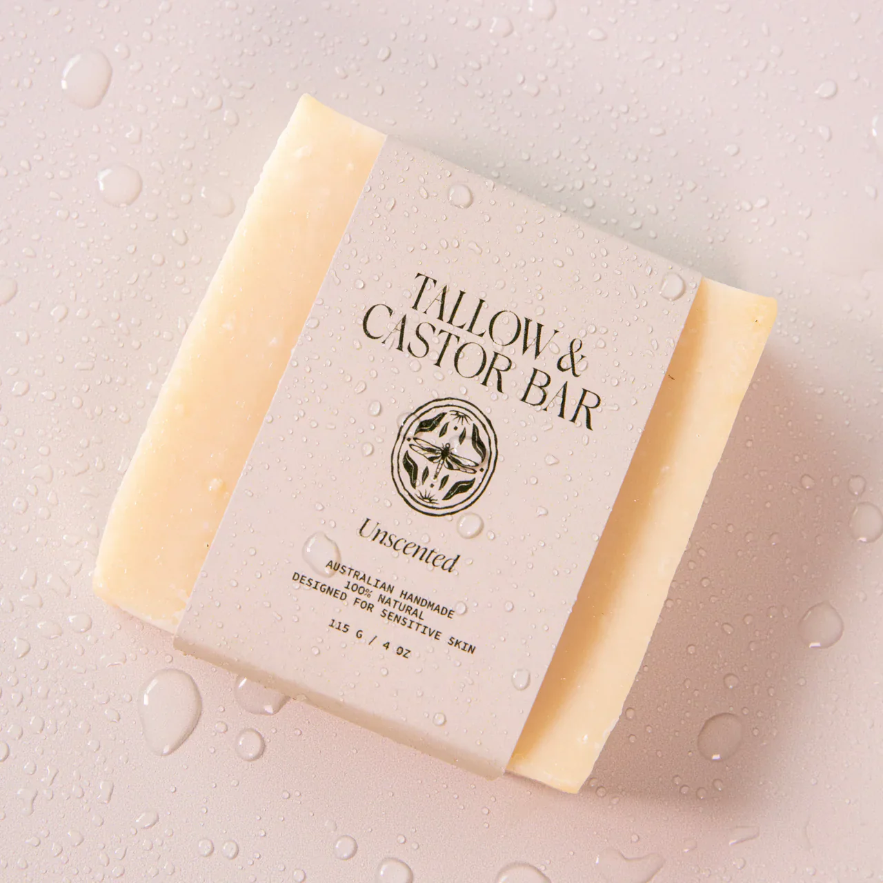 Naked Tallow The Naked Bar Soap 115g, Raw Milk & Castor Oil For Sensitive Skin - Image 2