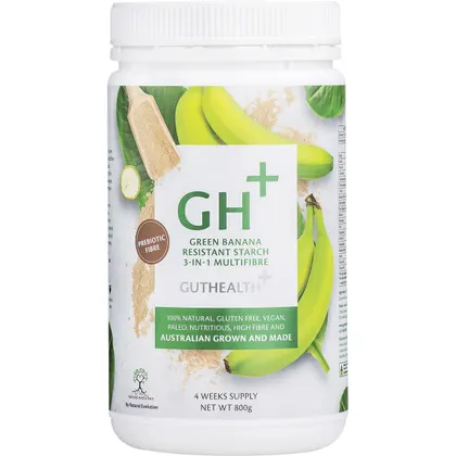 Natural Evolution GH+ Green Banana Resistant Starch 3-in-1 Multifibre 400g Or 800g, Australian Grown - Image 2