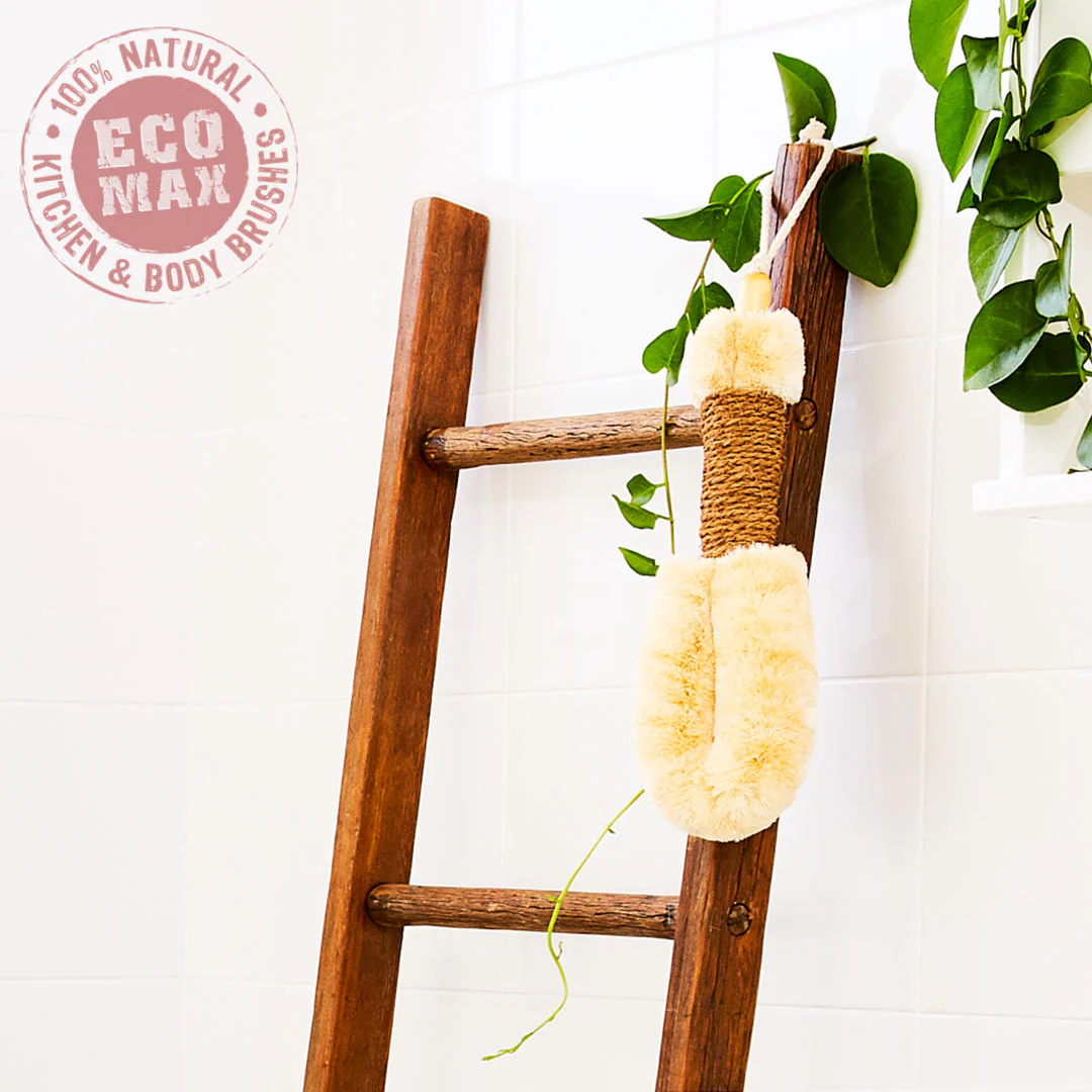 Eco Max Dry Body Brush, Small Or Large Size 100% Natural Sisal Fibre - Image 3