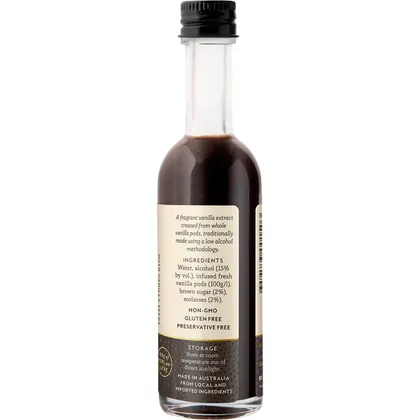 Natural Vanilla Company Traditional Vanilla Extract 50mL, From Whole Vanilla Pods - Image 2