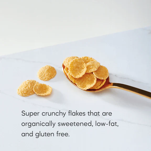 Nature's Path Fruit Juice Corn Flakes 300g, Certified Organic & Deliciously Crunchy - Image 3