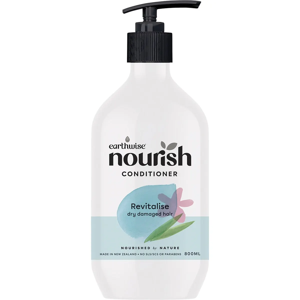 Naturely Nourish Conditioner Revitalise Dry Damaged Hair 800ml, Super Hydrating Benefits