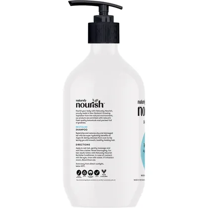 Naturely Nourish Shampoo Revitalise Dry Damaged Hair 800ml, Deeply Hydrating - Image 2