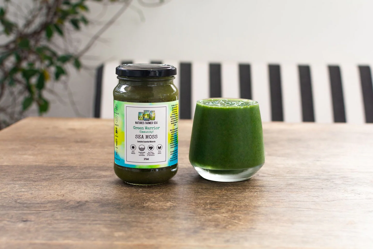 Natures Farmer Sea Moss Gel 375mL Or 500mL Green Warrior For Your Immune System - Image 3