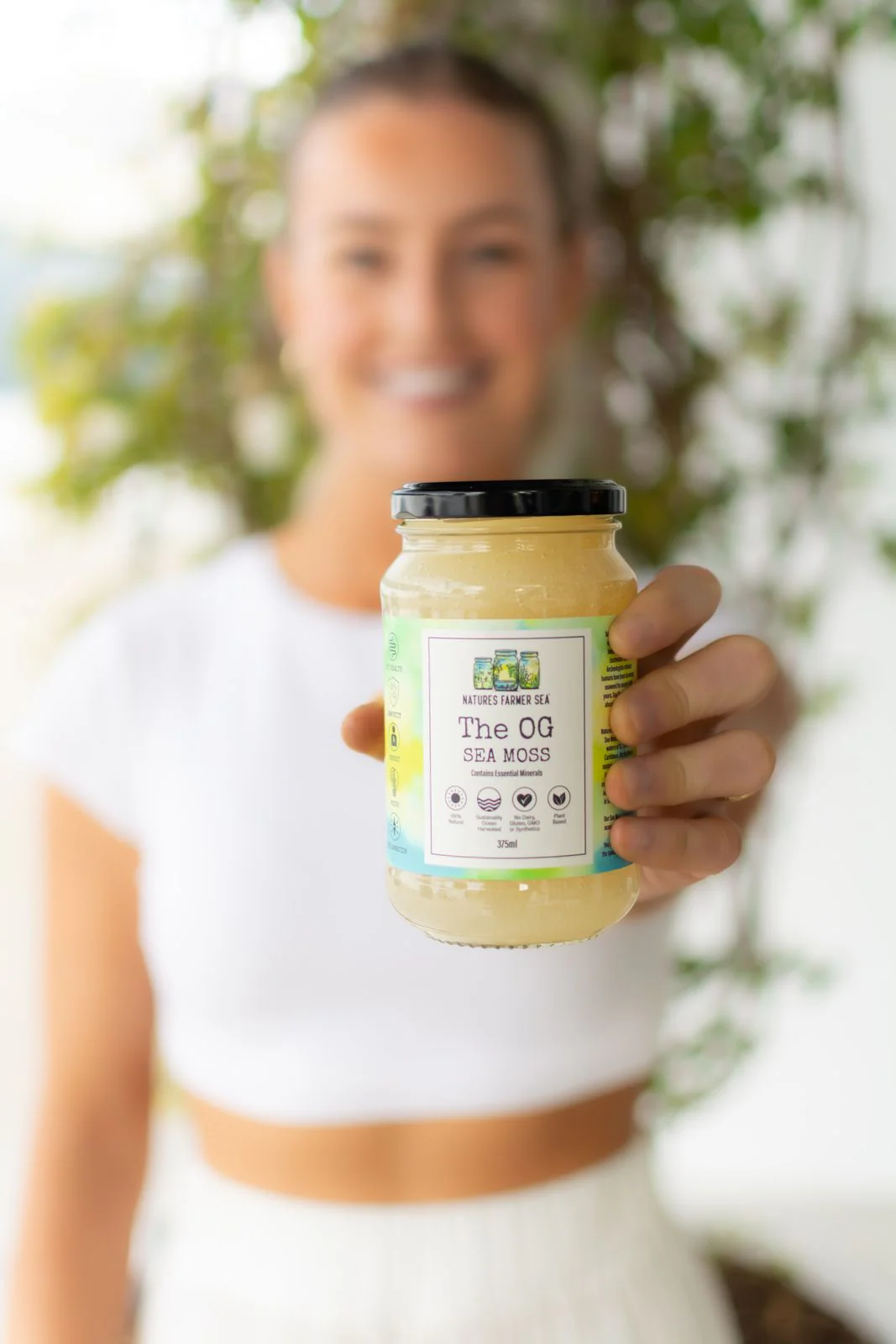 Natures Farmer Sea Moss Gel 375mL Or 500mL, The OG For Skin & Overall Health Support