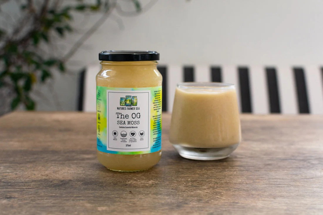 Natures Farmer Sea Moss Gel 375mL Or 500mL, The OG For Skin & Overall Health Support - Image 4