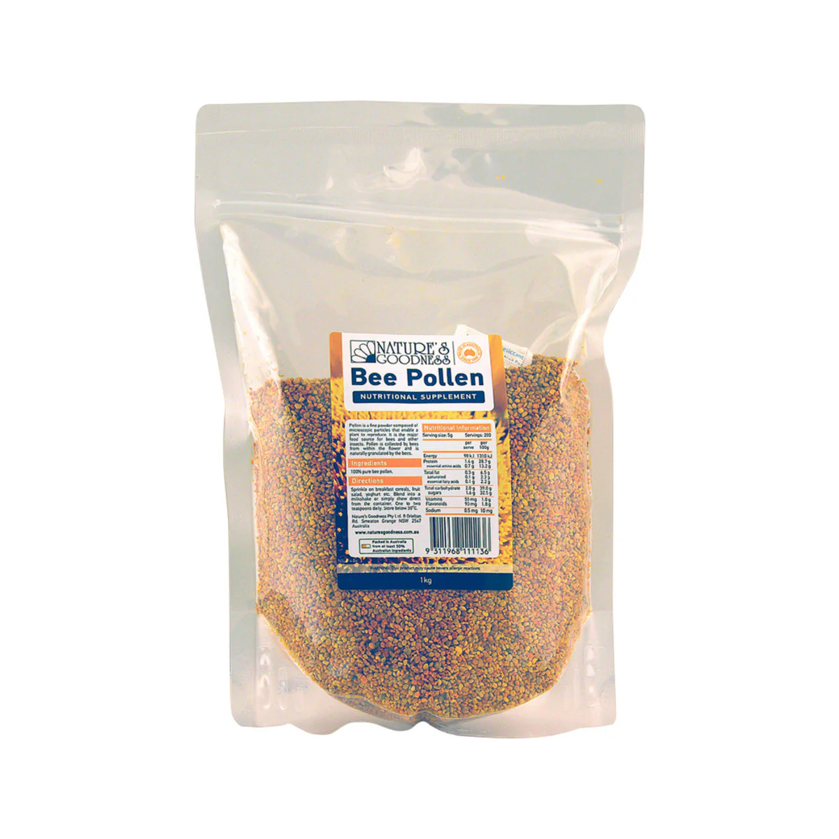 Nature's Goodness Bee Pollen 125g, 250g Or 1Kg, Packed With Vitamins - Image 3