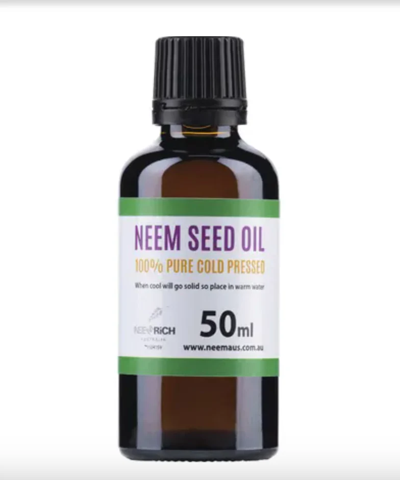 Neem Seed Oil 100% Pure & Cold Pressed 20mL, 50mL or 100mL, Combat Skin Ageing - Image 2