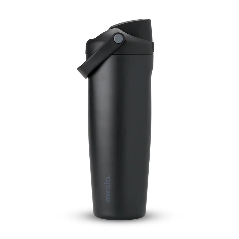 #NEW Owala FreeSipĀ® Sway Stainless Steel Water Bottle 30oz Or 40oz, Very Very Dark