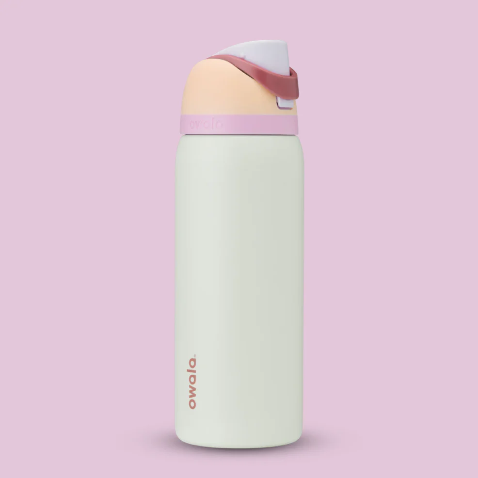 Owala FreeSip Stainless Steel Water Bottle 24oz, 32oz Or 40oz, Coastal Mist - Image 2