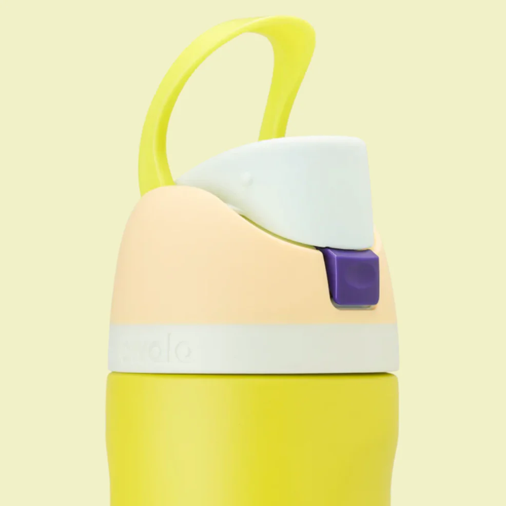Owala FreeSip Stainless Steel Water Bottle 24oz, 32oz Or 40oz, Lemon Limeade - Image 5