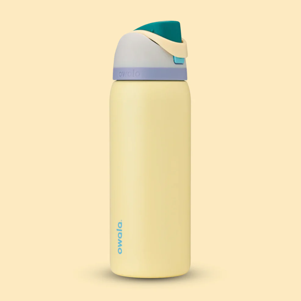 Owala FreeSip Stainless Steel Water Bottle 24oz, 32oz Or 40oz, Sunny Daze - Image 2
