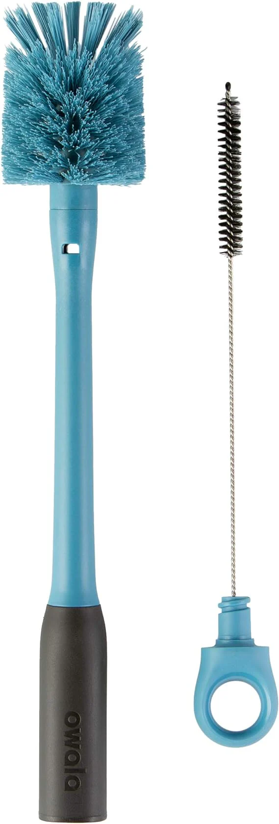 Owala 2-in-1 Bottle Brush, With A Twist N' Hide Straw, Smokey Blue - Image 4