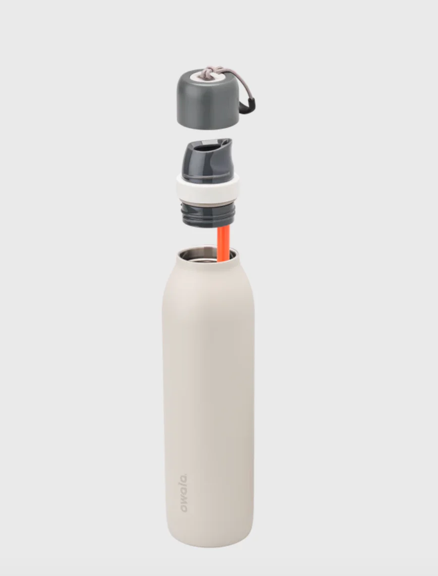 Owala FreeSip Twist Stainless Steel Water Bottle 24oz, Rock On - Image 2