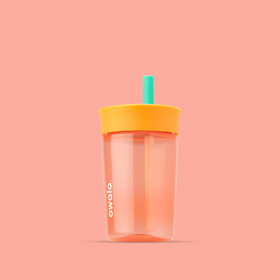 Owala Kid's Tumbler 15oz, Spill Resistant & Easy To Clean, Watermelon 🍉