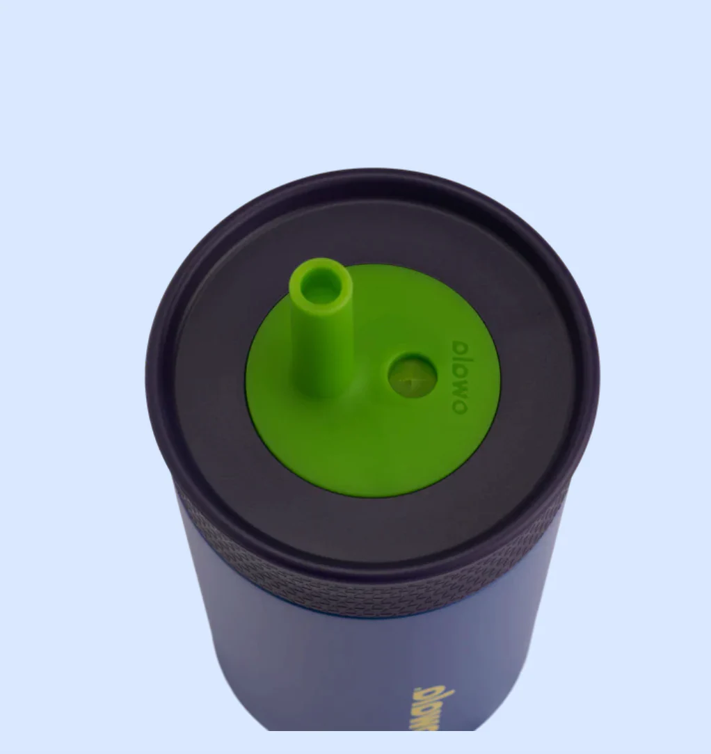 Owala Kid's Tumbler Stainless Steel 12oz, Spill Resistant & Insulated, Home Base - Image 3