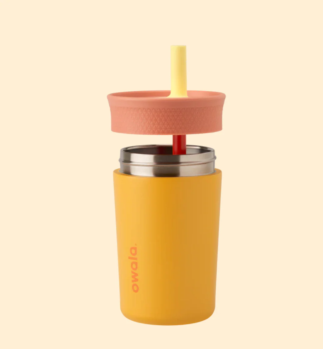 Owala Kid's Tumbler Stainless Steel 12oz, Spill Resistant & Insulated, Picnic - Image 2