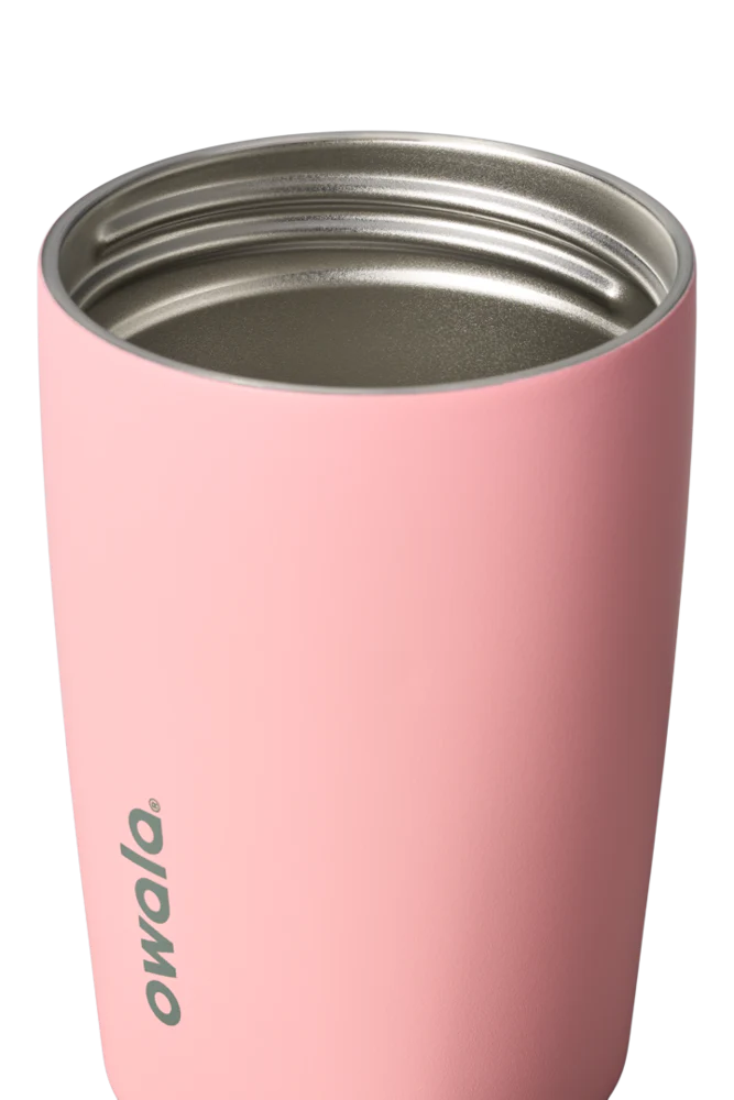 Owala SmoothSip Slider Stainless Steel Tumbler 12oz, Sugar High - Image 3