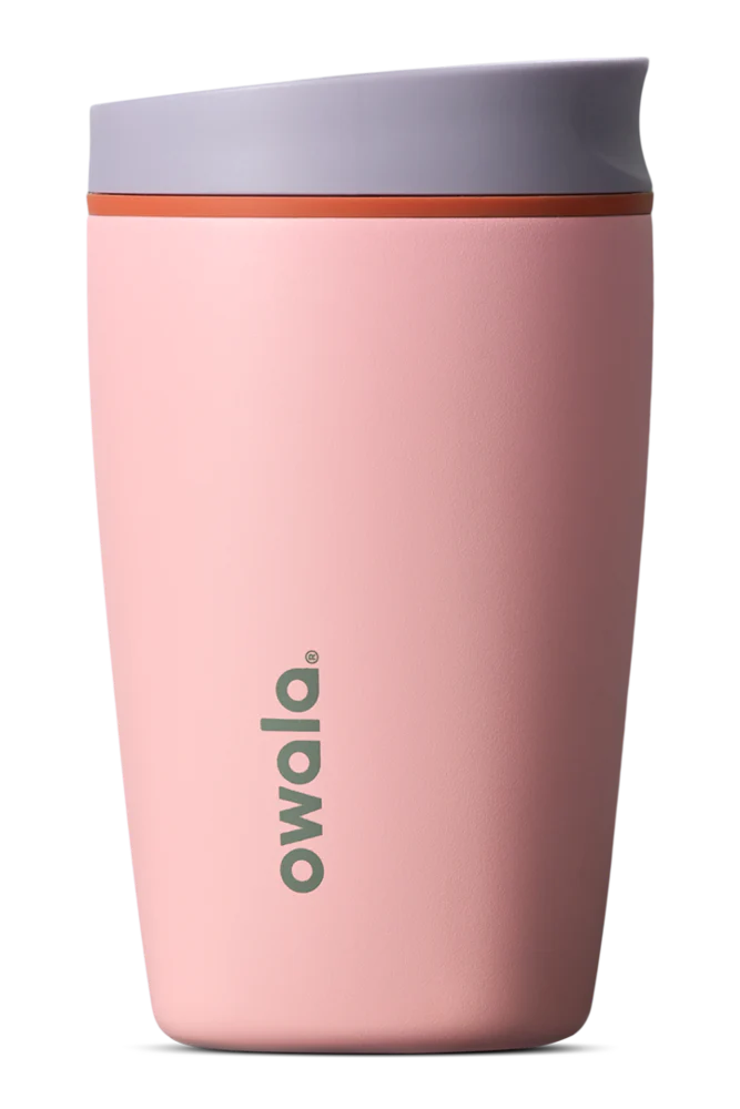 Owala SmoothSip Slider Stainless Steel Tumbler 12oz, Sugar High - Image 5