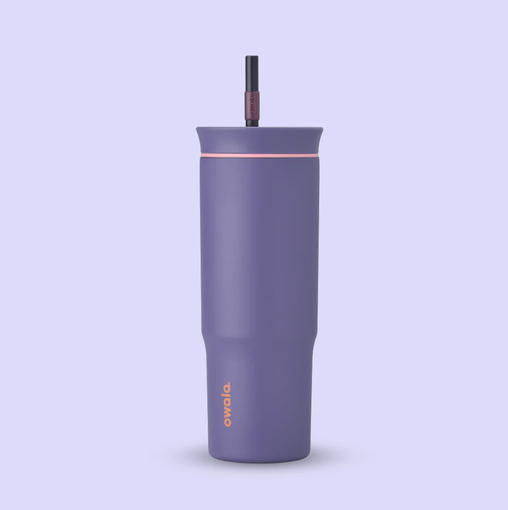 #NEW Owala Tumbler Stainless Steel Insulated 24oz, Blue Jay