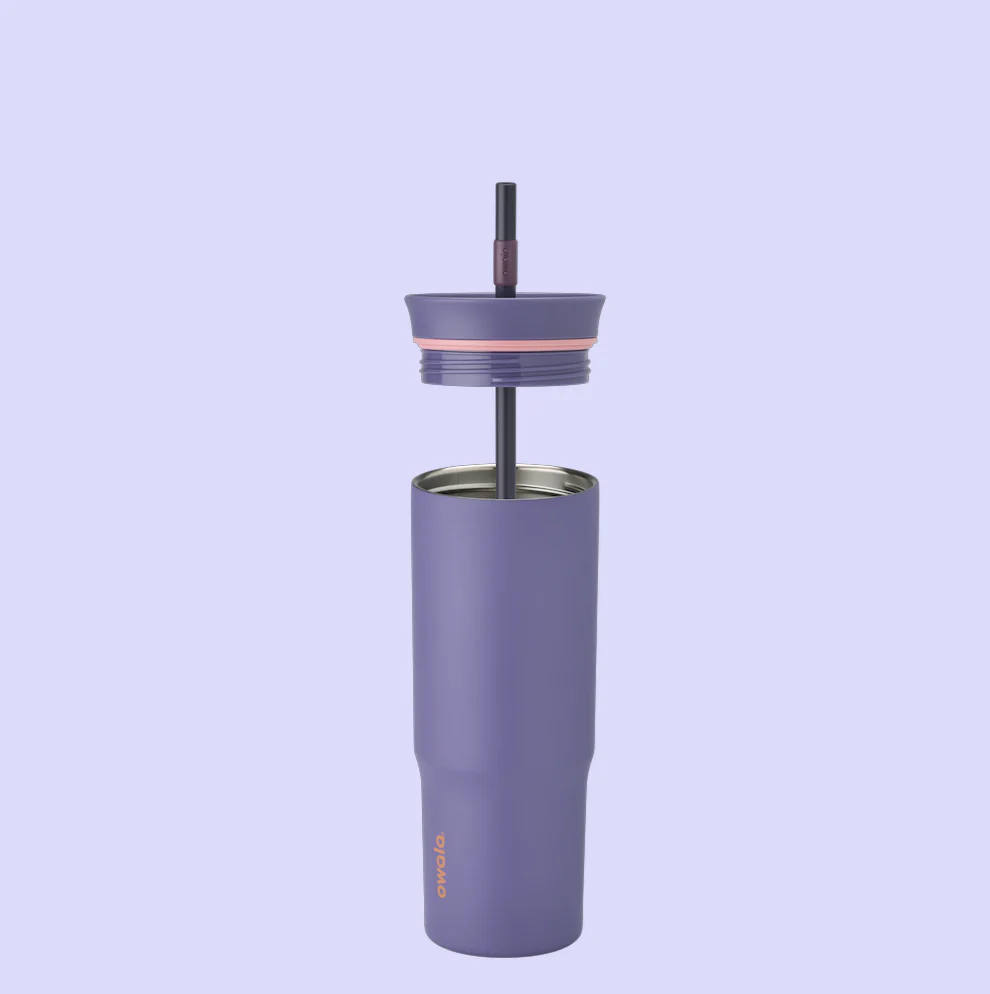 #NEW Owala Tumbler Stainless Steel Insulated 24oz, Blue Jay - Image 2