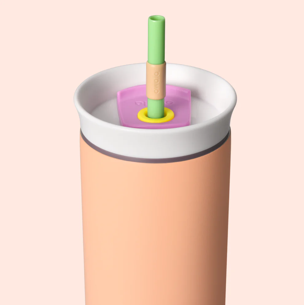 #NEW Owala Tumbler Stainless Steel Insulated 24oz, Peachy Keen - Image 2
