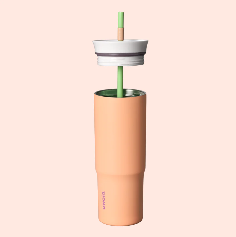 #NEW Owala Tumbler Stainless Steel Insulated 24oz, Peachy Keen - Image 3