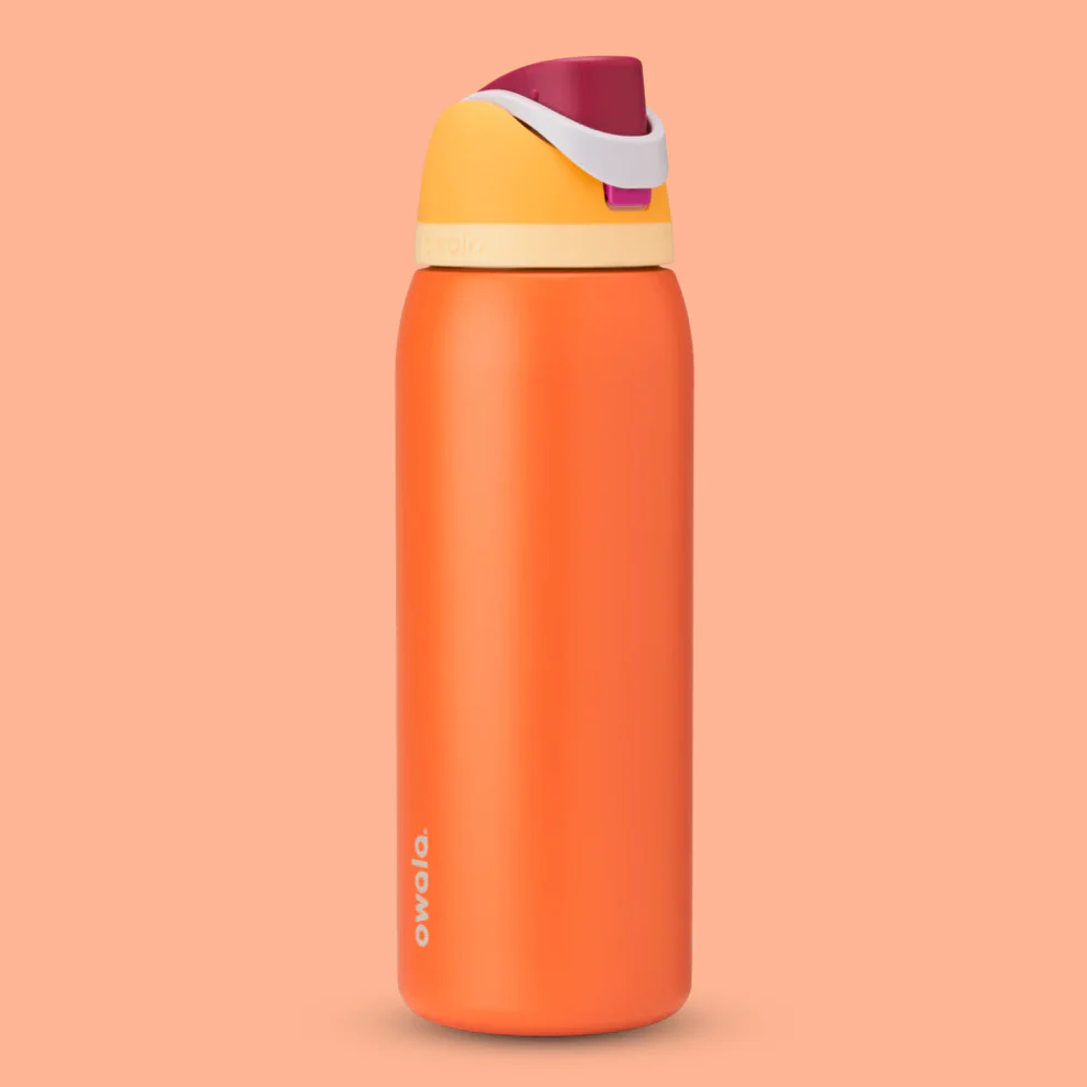 Owala FreeSip Stainless Steel Water Bottle 24oz, 32oz Or 40oz, Citrus Crush - Image 2