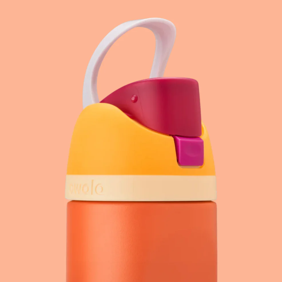 Owala FreeSip Stainless Steel Water Bottle 24oz, 32oz Or 40oz, Citrus Crush - Image 5