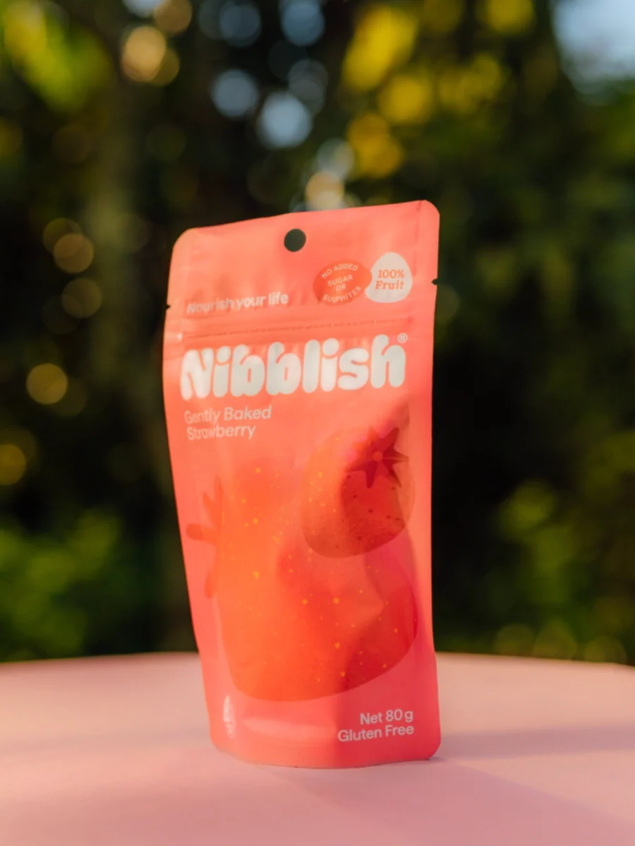 Nibblish Gently Baked Strawberry 80g, No Added Sugar Or Sulphites - Image 3
