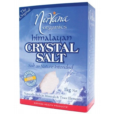 Nirvana Organics Himalayan Crystal Salt 250g, 500g Or 1Kg, Stone Ground Fine - Image 3