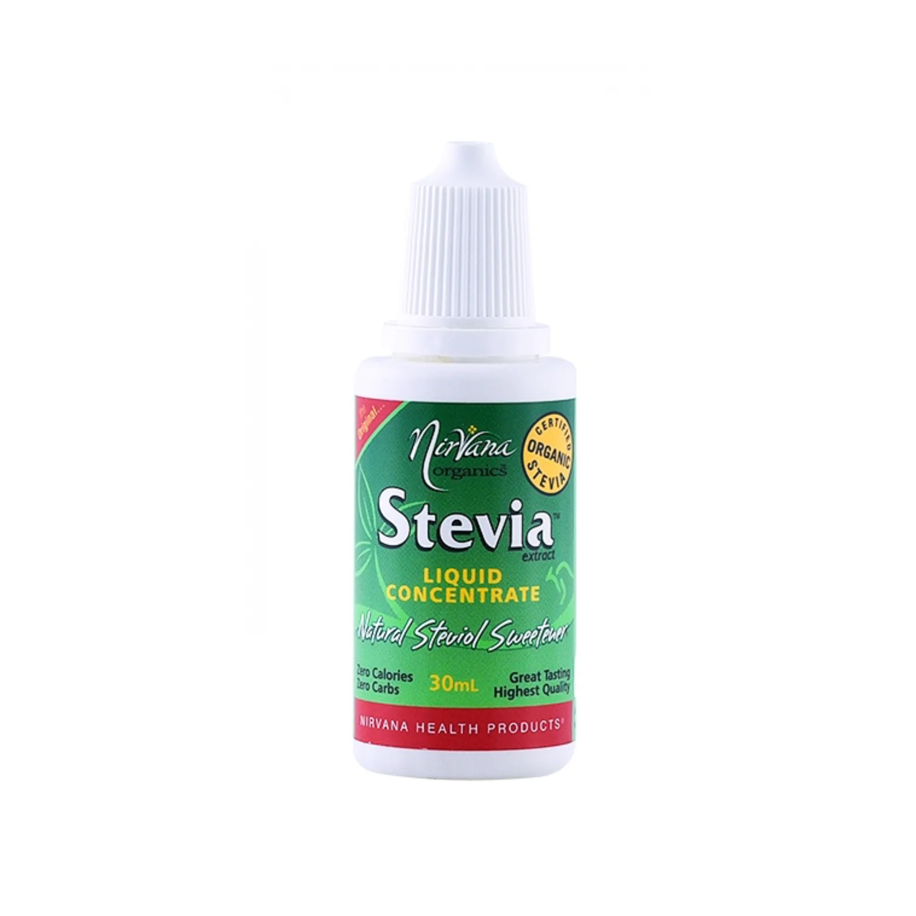 Nirvana Organics Liquid Stevia 15mL, 30mL, Or 50mL, Certified Organic - Image 4