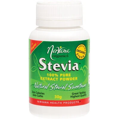 Nirvana Organics Stevia Powder 15g, 30g Or 100g, Certified Organic - Image 2