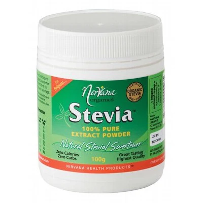 Nirvana Organics Stevia Powder 15g, 30g Or 100g, Certified Organic - Image 3