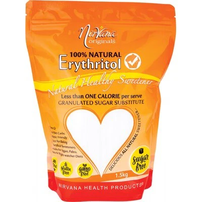 Nirvana Originals Erythritol 750g Or 1.5Kg, Refill Pouch - Image 2