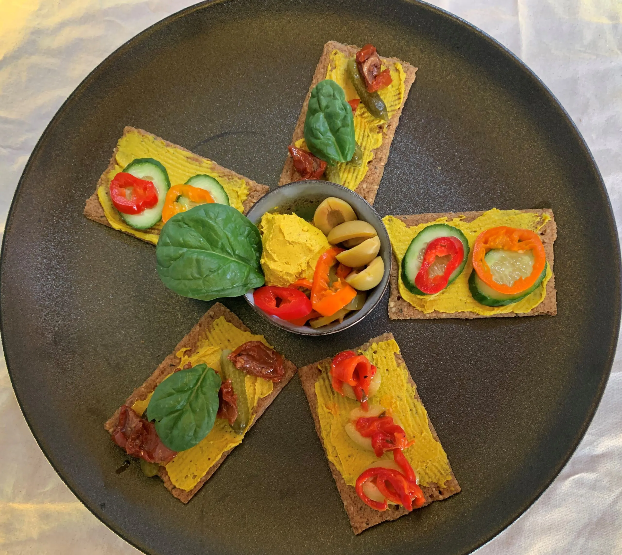 No Grainer Paleo Crackers With Hemp & Turmeric 185g, Vegan, Gluten-Free & Grain Free