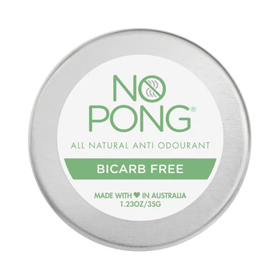 No Pong Bicarb Free Anti Odourant 35g, All Natural Citrus Fragrance
