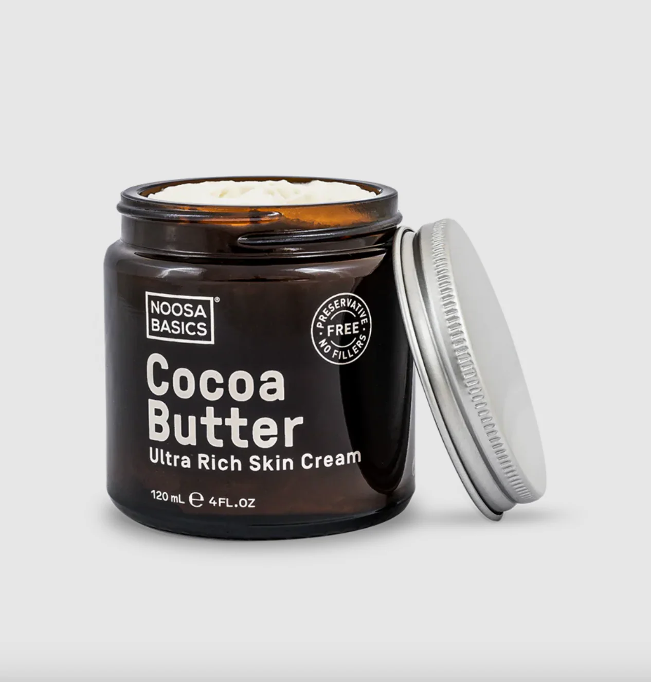 Noosa Basics Cocoa Butter Ultra Rich Skin Cream 120mL, Instantly Hydrating
