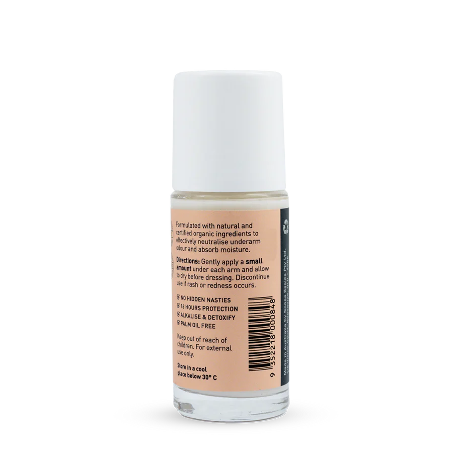 Noosa Basics Organic Deodorant Roll On 50mL, Coconut & Vanilla Fragrance - Image 2