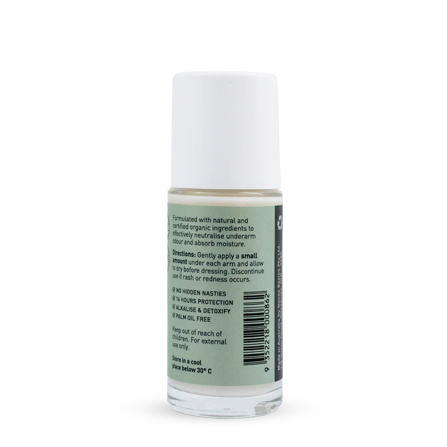 Noosa Basics Organic Deodorant Roll On 50mL, Lemon Myrtle Fragrance - Image 2