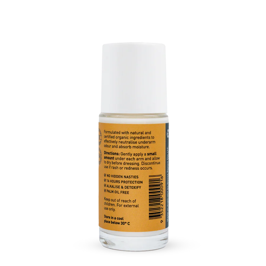 Noosa Basics Organic Deodorant Roll On 50mL, Sandalwood Fragrance - Image 2