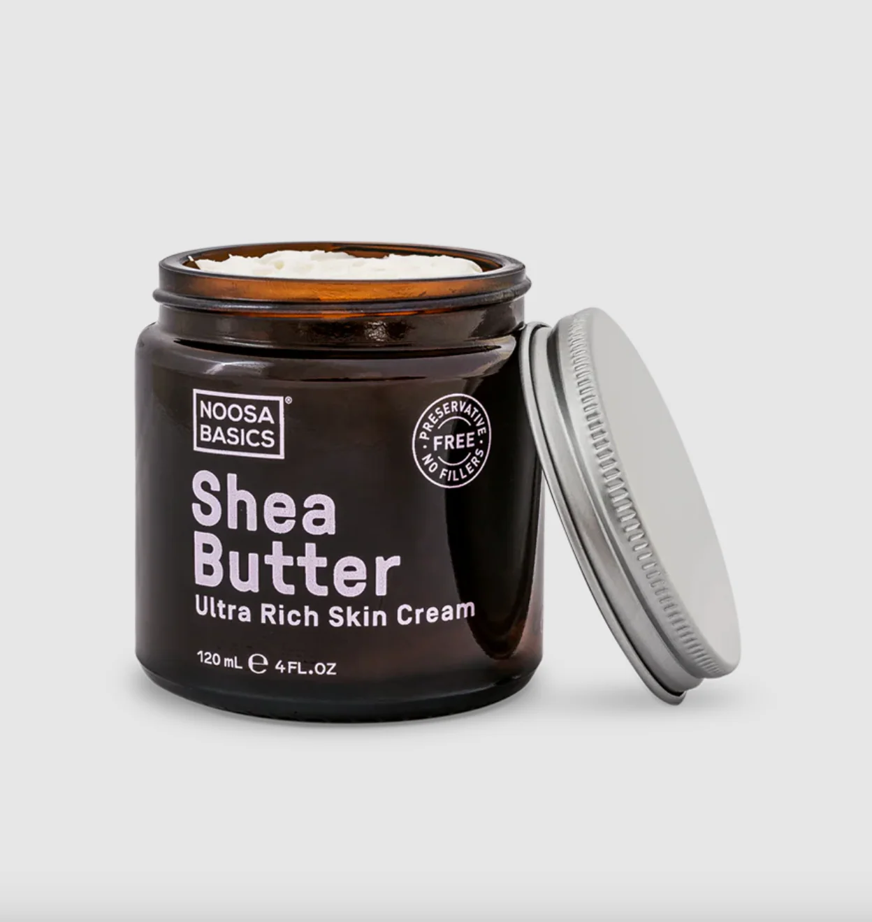 Noosa Basics Shea Butter Ultra Rich Skin Cream 120mL, Deeply Hydrating
